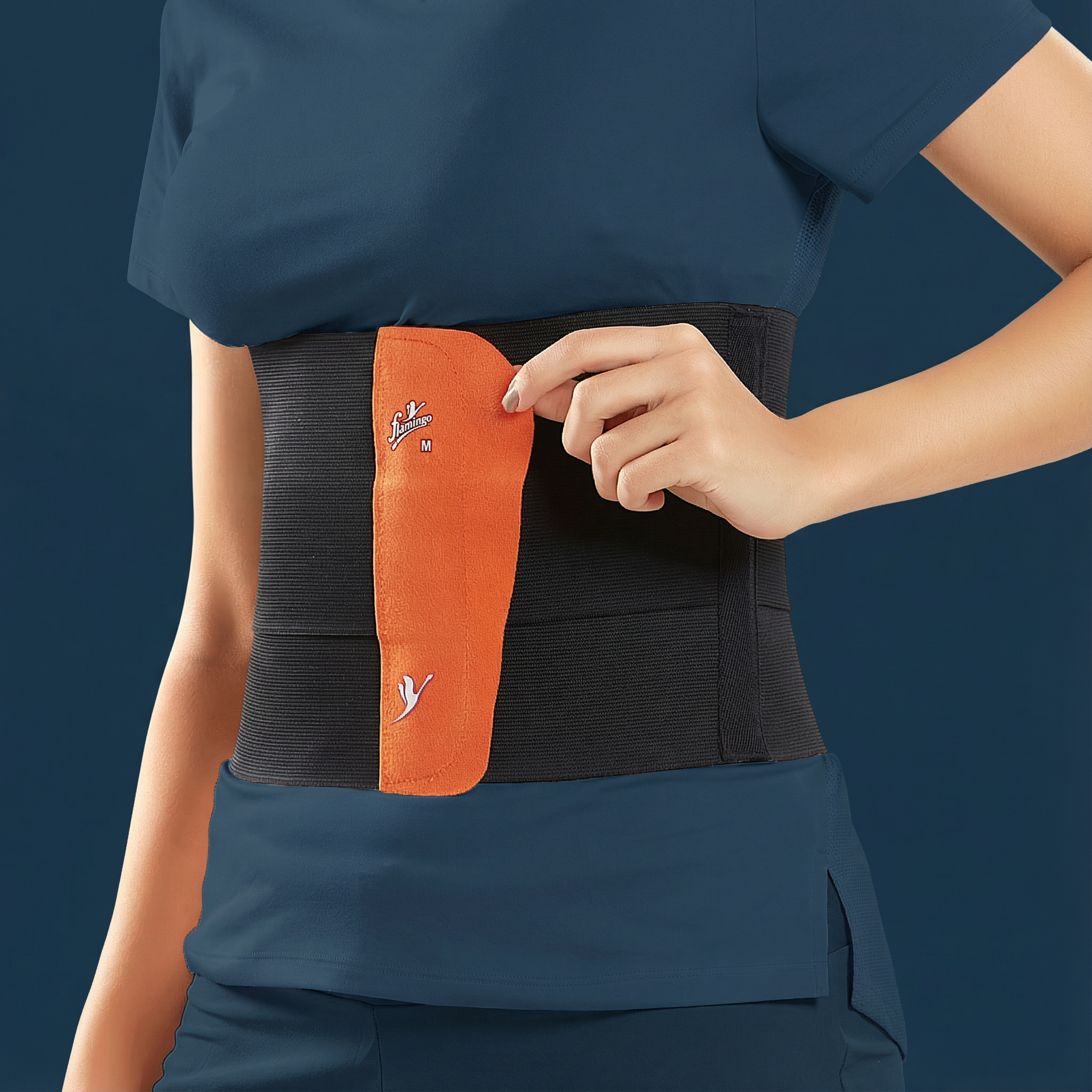 Beige Abdominal belt